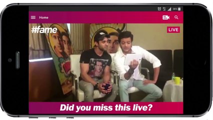 Riteish Deshmukh & Pulkit Samrat Promote Bangistan | Live on #fame