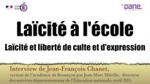 Laïcité à l'école : Laïcité et liberté de culte et d'expression