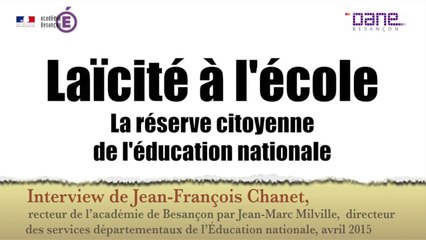 Laïcité à l'école : La réserve citoyenne de l'éducation nationale