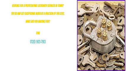 24 Hour Locksmith Experts in Louviers, CO