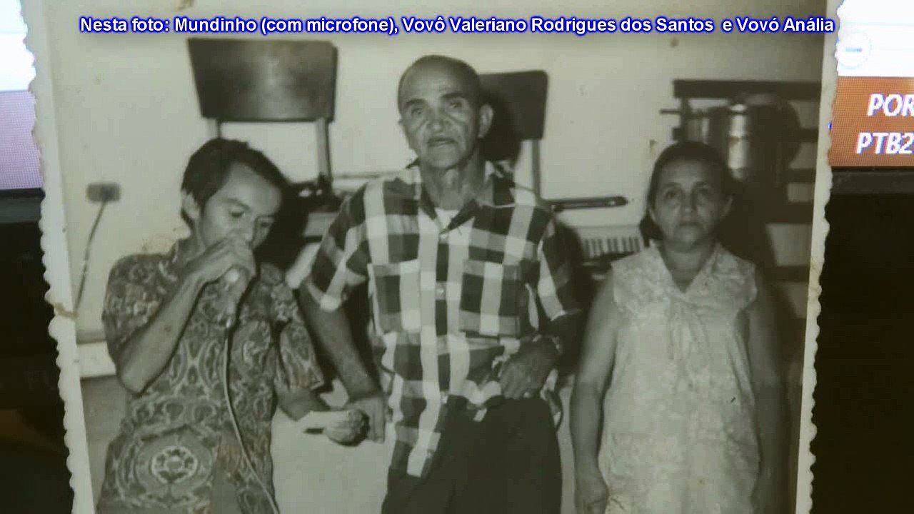 VOVÔ VALERIANO RODRIGUES DOS SANTOS - LEMBRANÇA DA FAMÍLIA