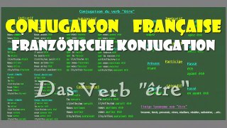 La Conjugaison Française - Die Französische Konjugation - das Verb 