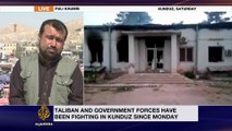 Kunduz fighting: ongoing battle to control city