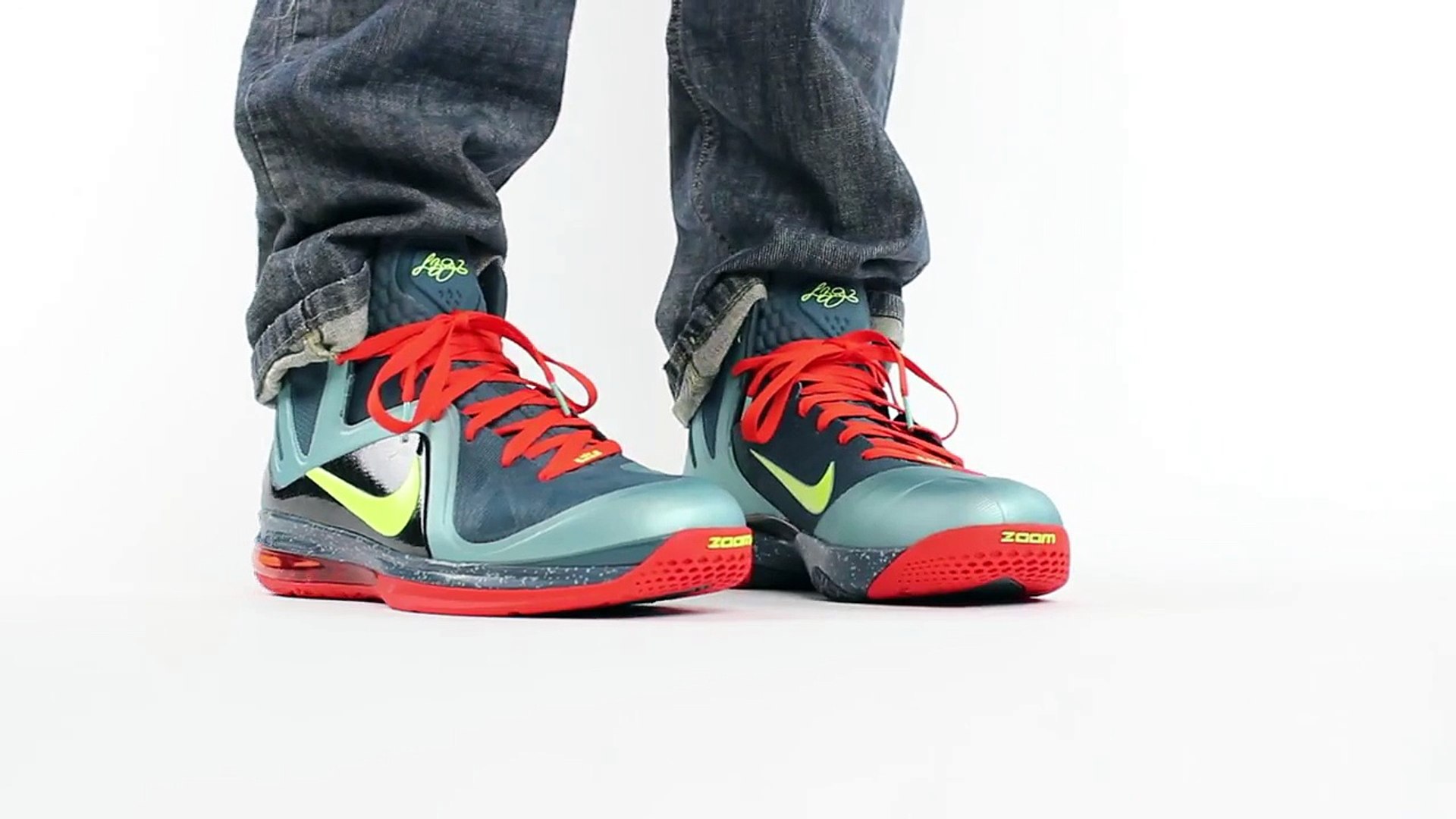 lebron 9 cannon on feet