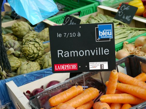 La tournée des marchés de France Bleu Toulouse est à Ramonville