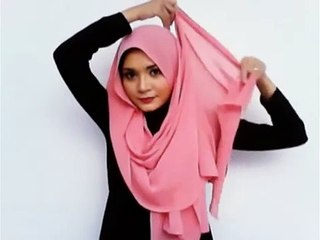 Long Shawl Tutorial by Anggun Zara