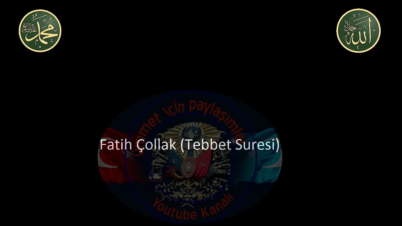 Fatih Çollak Tebbet Suresi