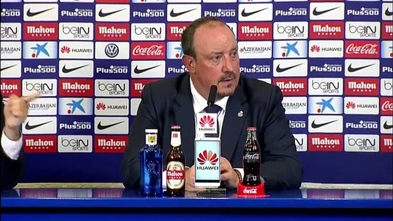 post macht interview Rafa Benítez tras el Atlético de Madrid (1-1) Real Madrid