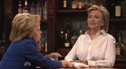 Hillary Clinton parodie Donald Trump