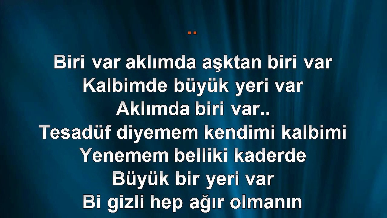 Hande Yener & Volga Tamöz - Biri Var - 2014 TÜRKÇE KARAOKE