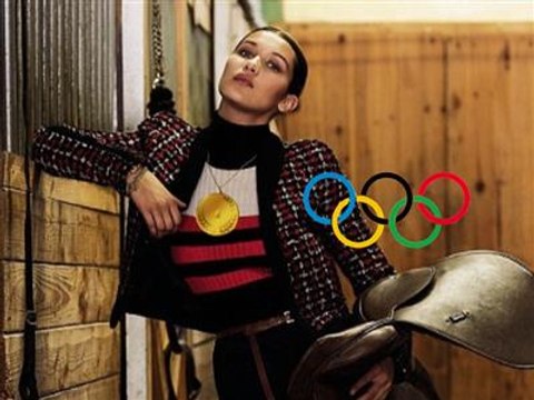 Bella Hadid, des podiums aux Jeux olympiques