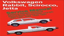 Volkswagen Rabbit/Scirocco/Jetta Service Manual, 1980-1984:  Free Book Download