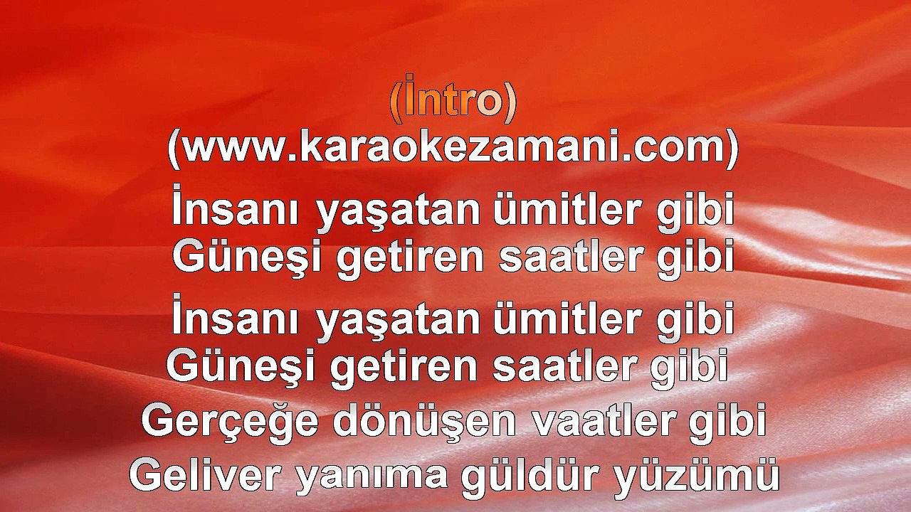 Hatice - Güldür Yüzümü - 2005 TÜRKÇE KARAOKE