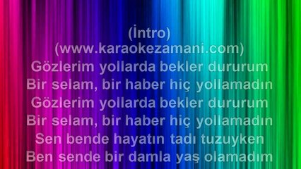 İbrahim Erkal - Olamadım - 2012 TÜRKÇE KARAOKE