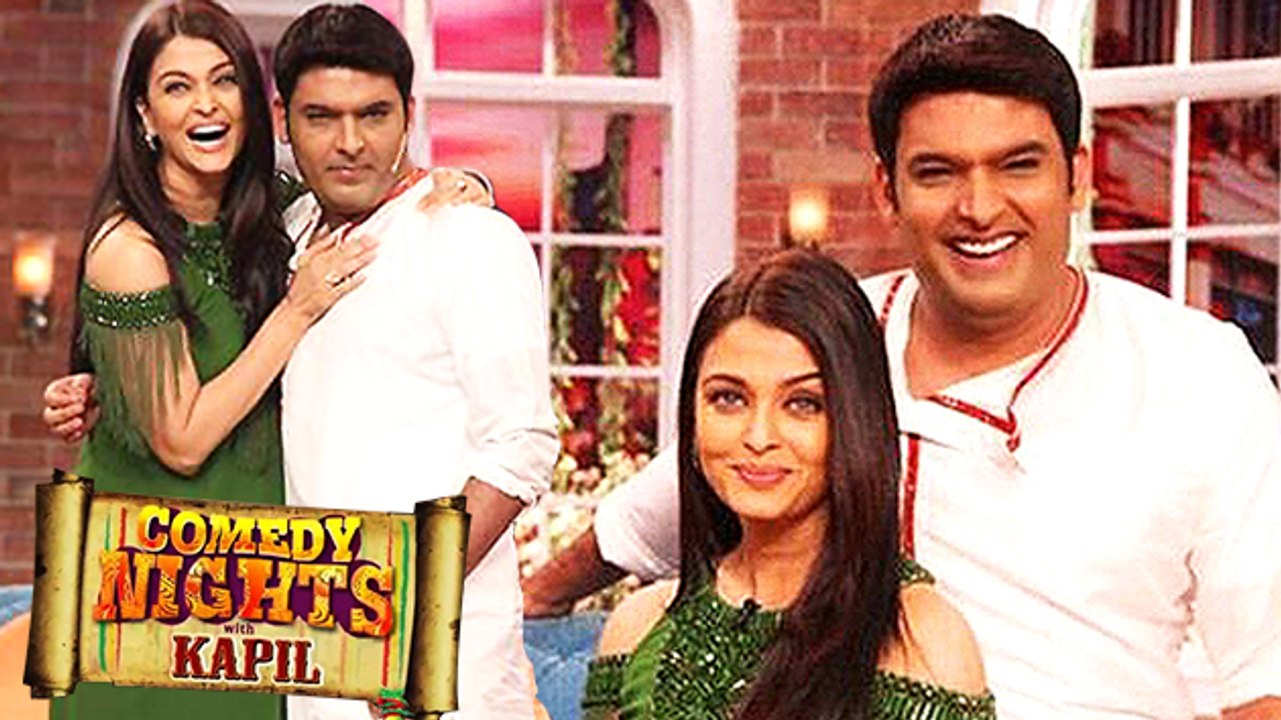 Aishwarya Rai On Comedy Nights With Kapil For Jazbaa Promotion