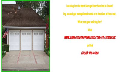 Expert Garage Door Repair Frederick, CO