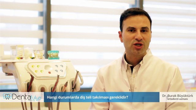 Hangi durumlarda diş teli takılması gereklidir? - Dr. Burak Büyüktürk