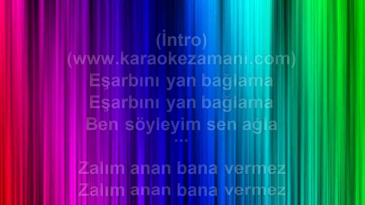 İbrahim Tatlıses - Eşarbını Yan Bağlama - 2007 TÜRKÇE KARAOKE