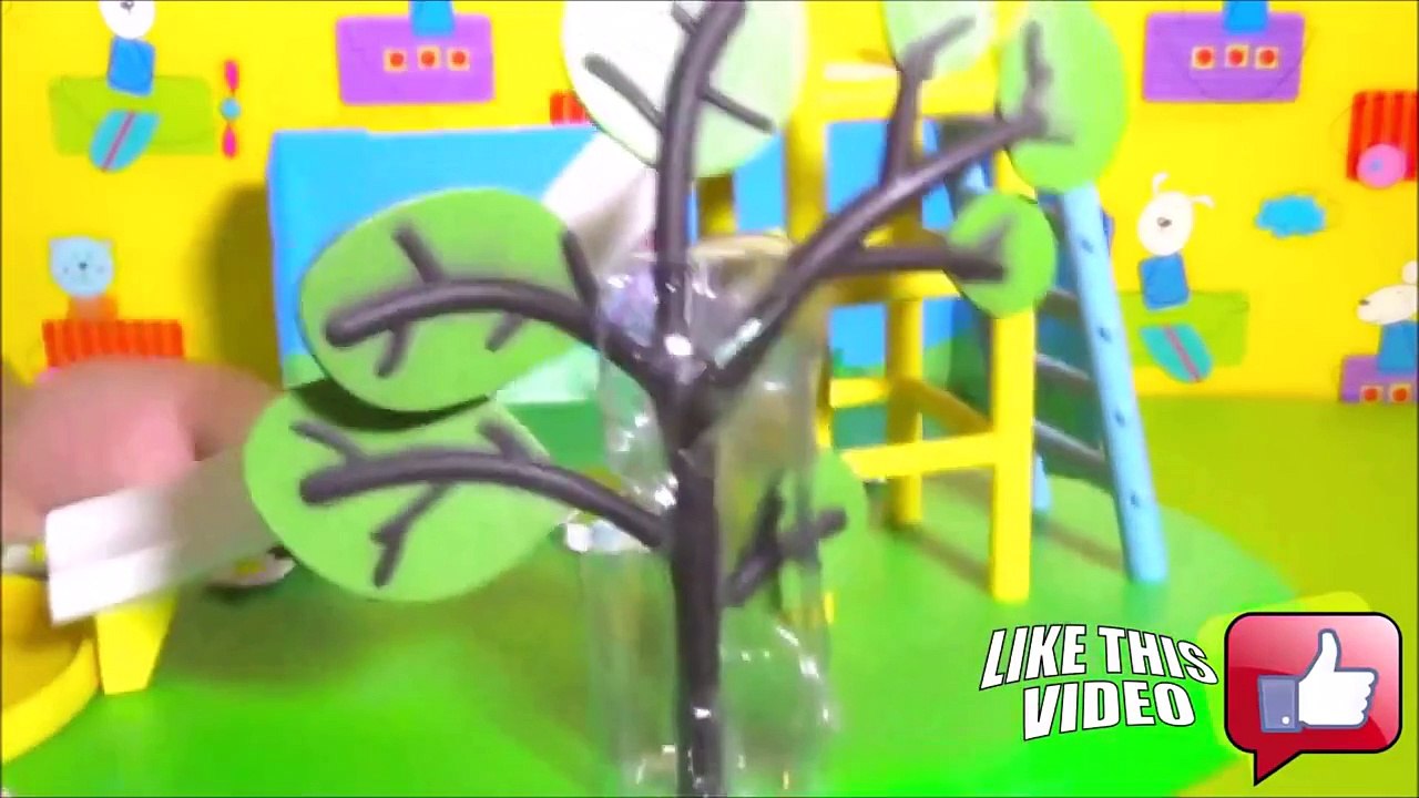 Peppa Pig play doh slide playset episode for kids by supercool4kids
