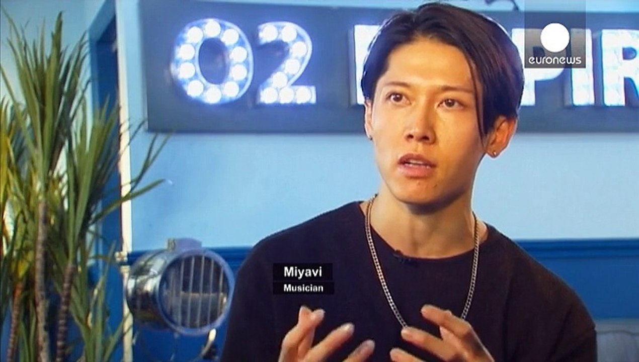 Auf tournee: miyavi, der gitarren-samurai
