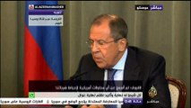 وزير الخارجية الروسي: تصريحات القادة في أمريكا وأوروبا تشيذ بالتحرك الروسي في سوريا