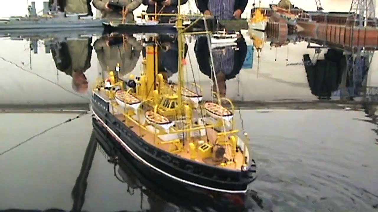 Marinehafen der IG Kaiserliche Marine auf dem Flensburger Dampfrundum Teil 02