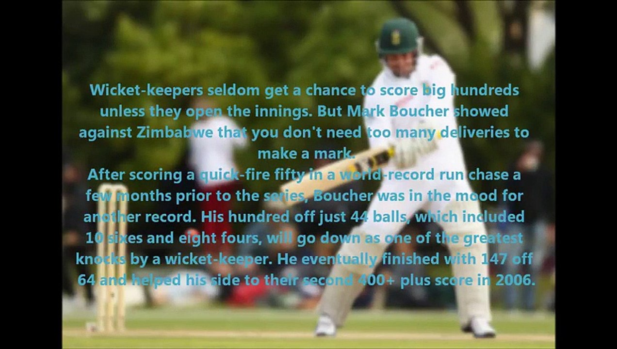 TOP 5 - Fastest ODI Centuries in History