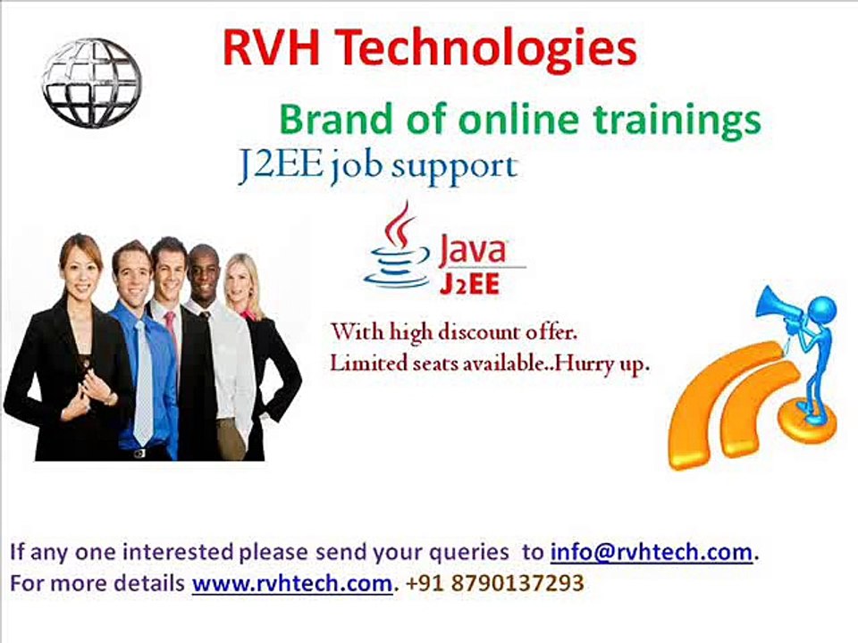 J2ee job support for low price cost fee