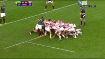 Rugby world cup 2015 : Japan vs South Africa - The last minutes ! - 2015 09 19