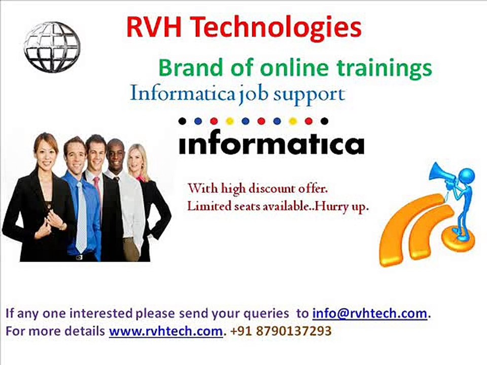 Informatica job support for low price cost fee
