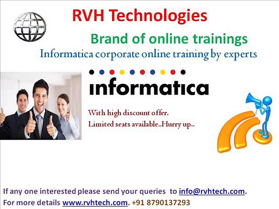 Informatica corporate online training by expert