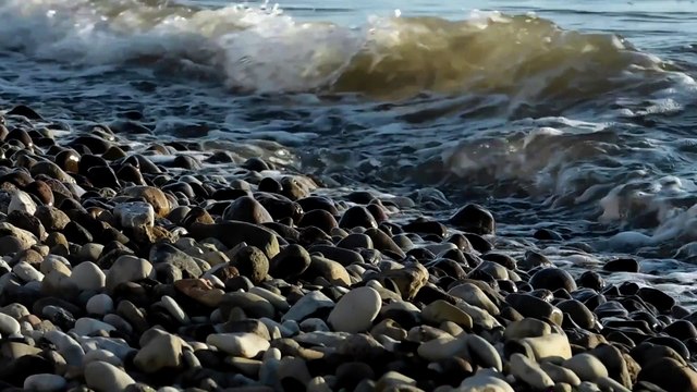 Лиепая. Облака, закат, сентябрь.