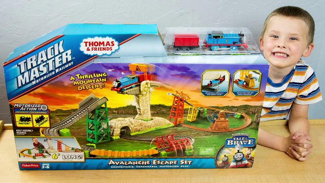 Thomas and Friends TrackMaster Avalanche Escape Set by Fisher Price Kinder Playtime