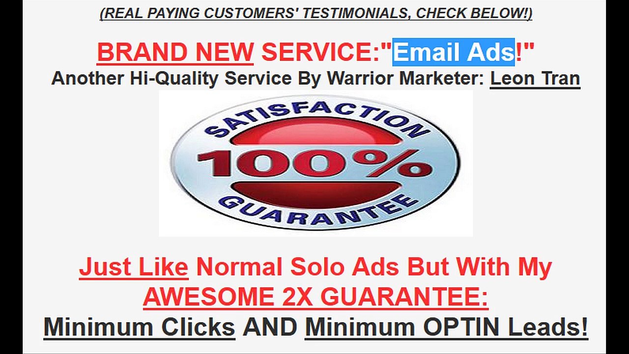 Leon Tran's Email Ads