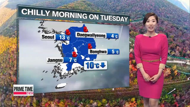 Sunny skies in store despite big gap in temps