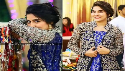 Beautiful Click of Sanam Baloch from Morning Show