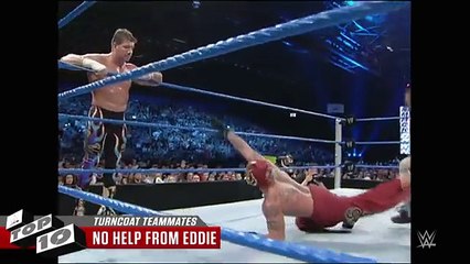 Turncoat Teammates  WWE Top 10