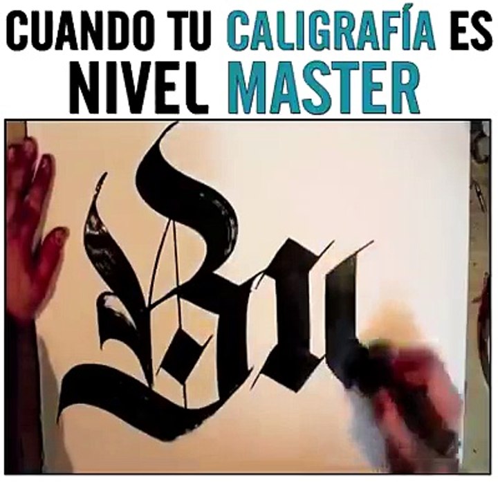 La calligraphie, Tout un art