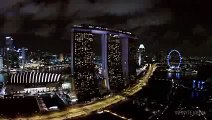 Night at the Garden - Gardens by the Bay - Singapore - DJI Phantom 2 Vision  - Aerial photography