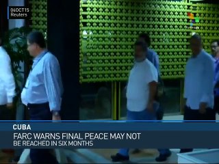 Colombia: Rebels Say Peace Agreement May Not be Reached in 6 Months