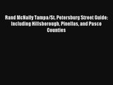 Rand McNally Tampa/St. Petersburg Street Guide: Including Hillsborough Pinellas and Pasco Counties