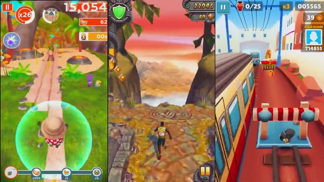 Despicable Me 2 Minion Rush Temple Run 2 Subway Surfers World Tour Greece