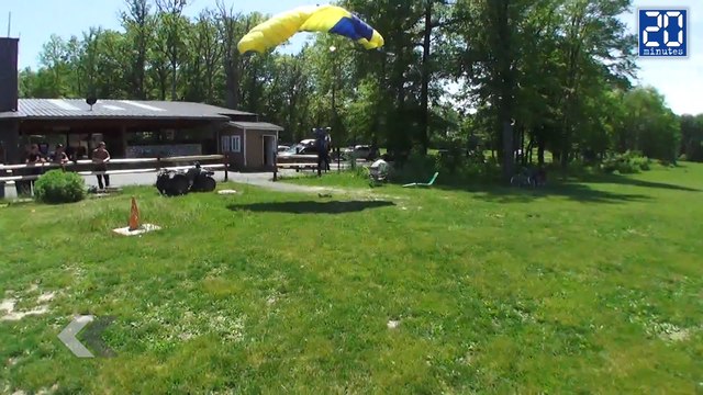 David n’est pas un très bon parachutiste - Le rewind du lundi 5 octobre.