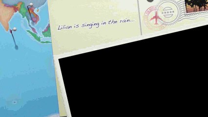 Lilian is singing in the rain...