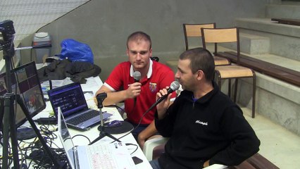 Interview Grégory Chirat, Montélimar contre Aix-les-Bains, Club Elite Masculin J1, Sport Boules, saison 2015 / 2016