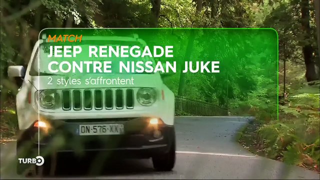 Comparatif : Jeep Renegade vs. Nissan Juke (Emission Turbo du 04/10/2015)
