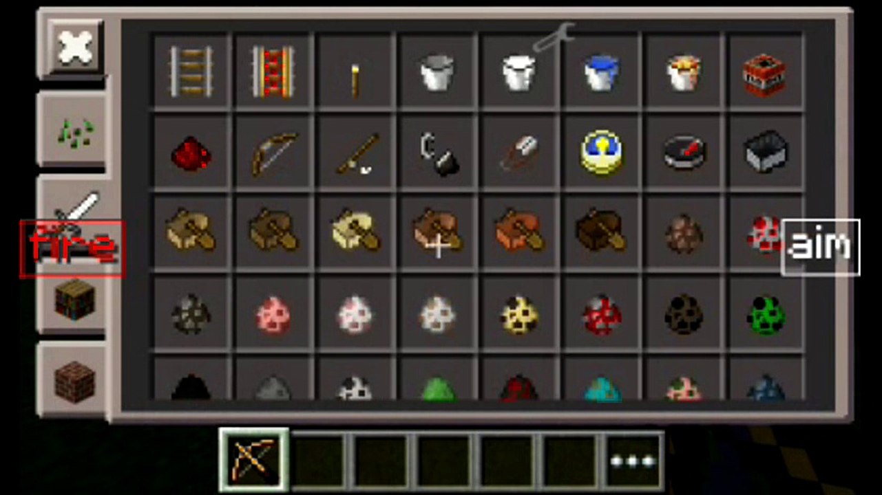 lets mod mcpe mod desnogun mod armes sur minecraft pe 0.12.1