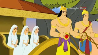 Rama In Chitrakoot - Ramayanam In Hindi - Animation/Cartoon Stories For Children