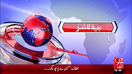 Headlines - 06:00 PM – 05 Oct 15 - 92 News HD