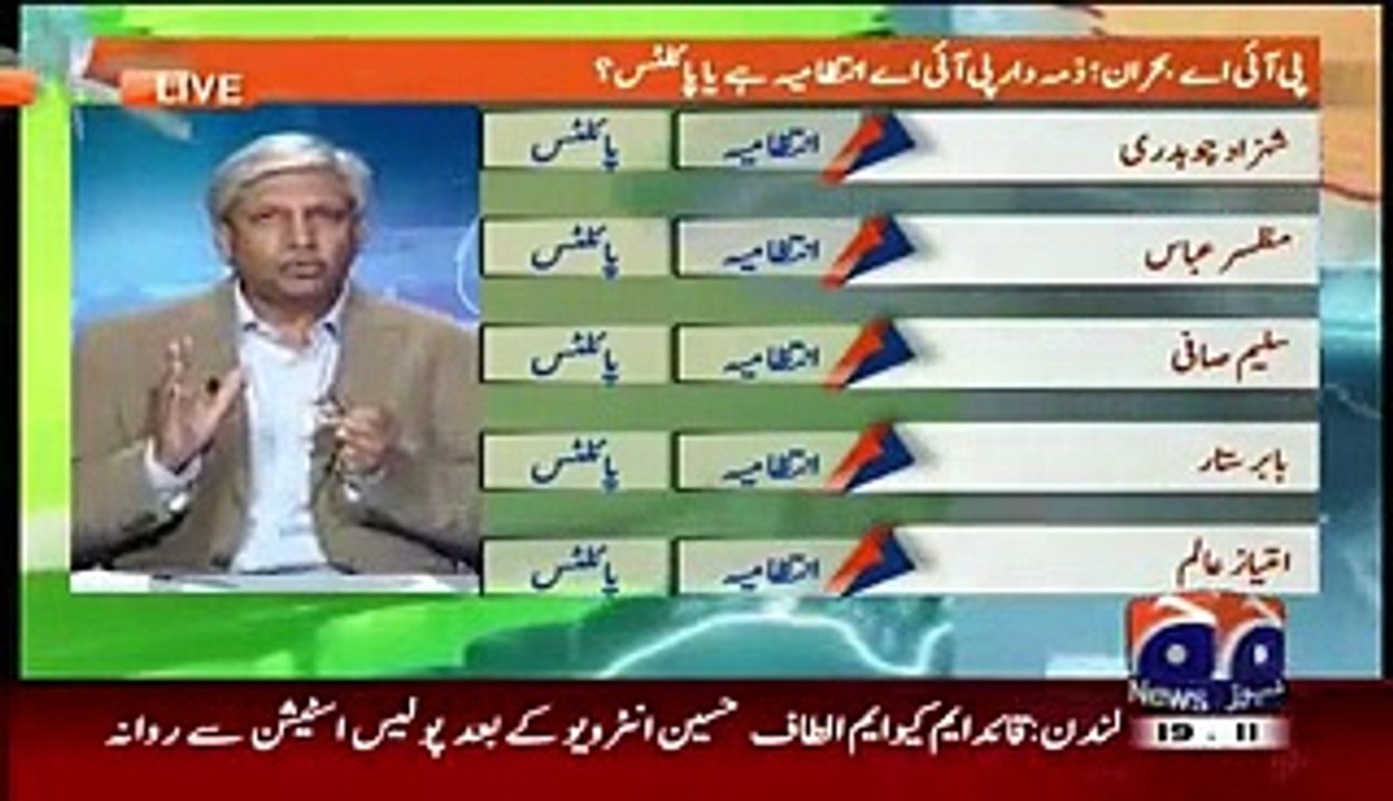 Report Card On Geo News – 5th October 2015